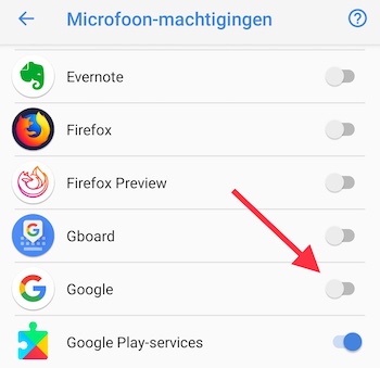 googlemicrofoon