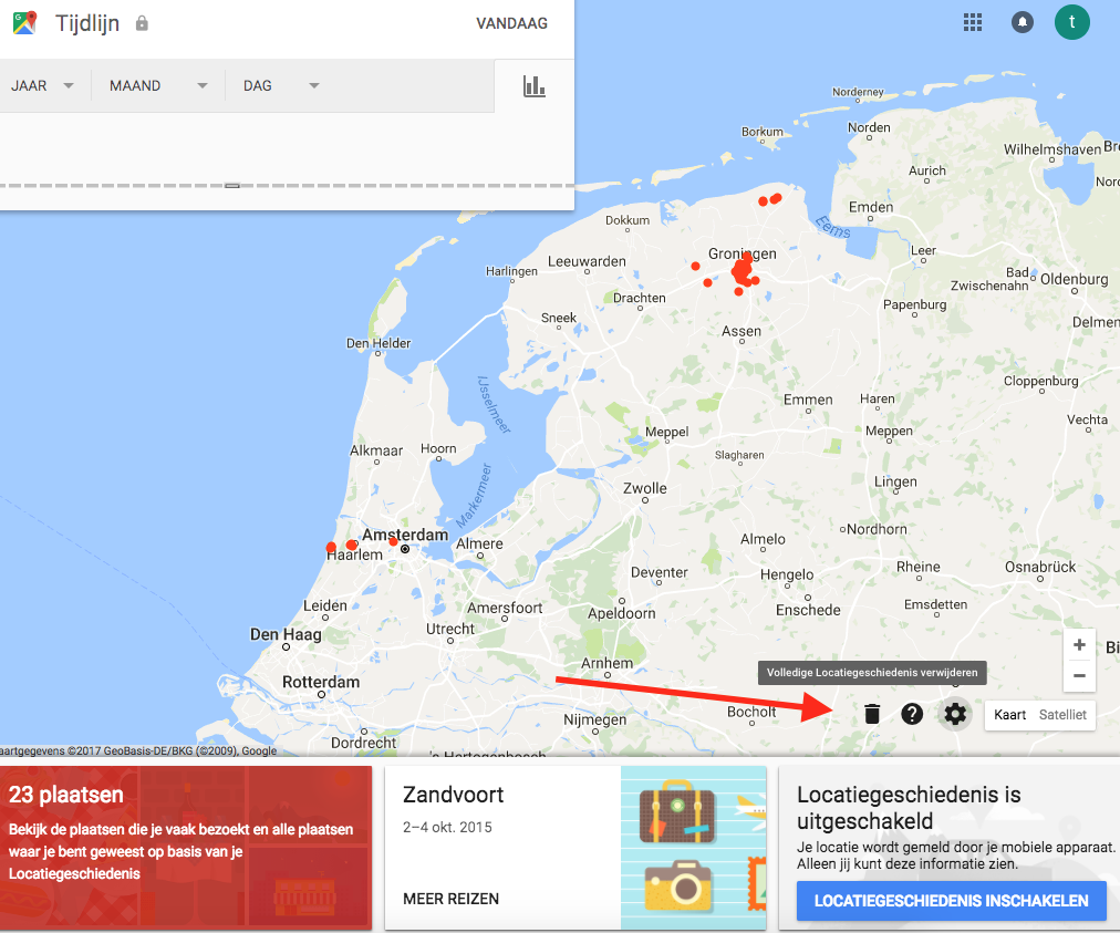 Verwijder je hele zoek en webgeschiedenis bij Google met 1 klik GratisSoftware.nl Verwijder je hele zoek en webgeschiedenis bij Google met 1 klik GratisSoftware.nl