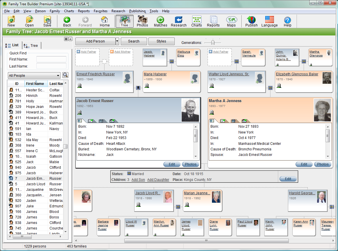 Family Tree Builder Software