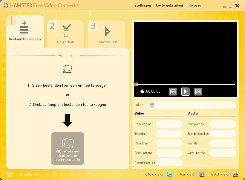 Hamster Free Video Converter GratisSoftware.nl Downloads